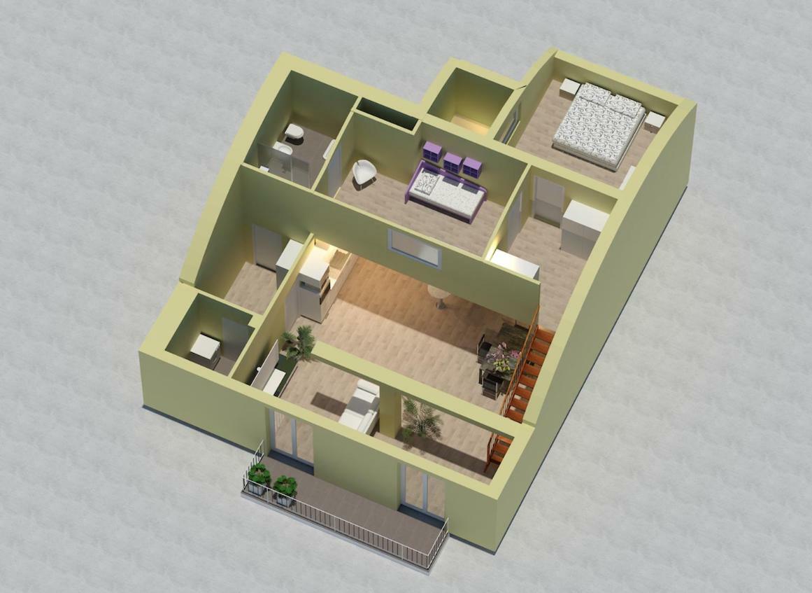 Ferienwohnung Attico Darsena Nuova Ravenna Exterior foto
